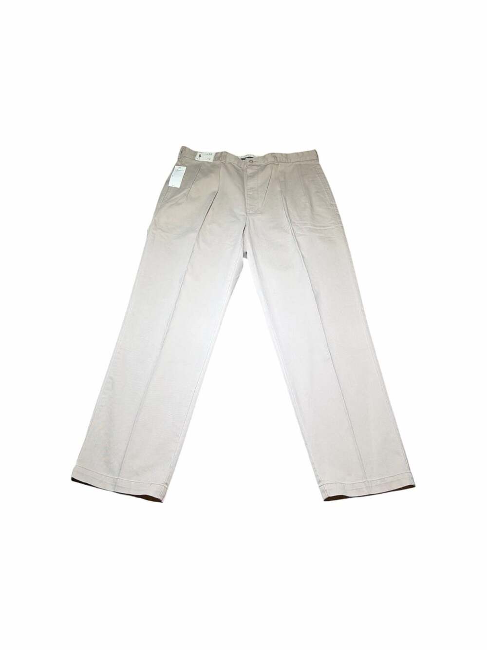 Polo Ralph Lauren The Andrew Pant Pleated Front Classic Fit Chino Trousers Khaki
